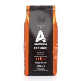Café Torrado em Grãos América Premium - Pac. 500 G - Café em Grãos