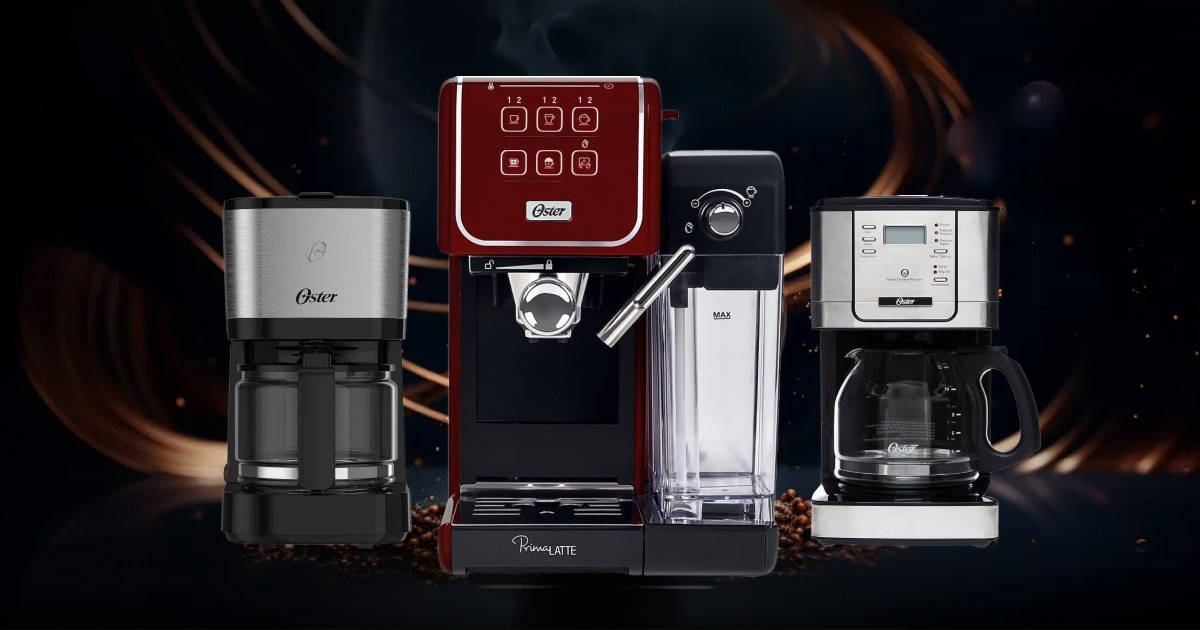 No momento, você está visualizando As melhores cafeteiras Oster para um café perfeito