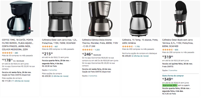 cafeteiras jarra inox