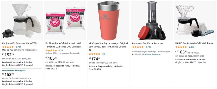 presente para quem gosta de café