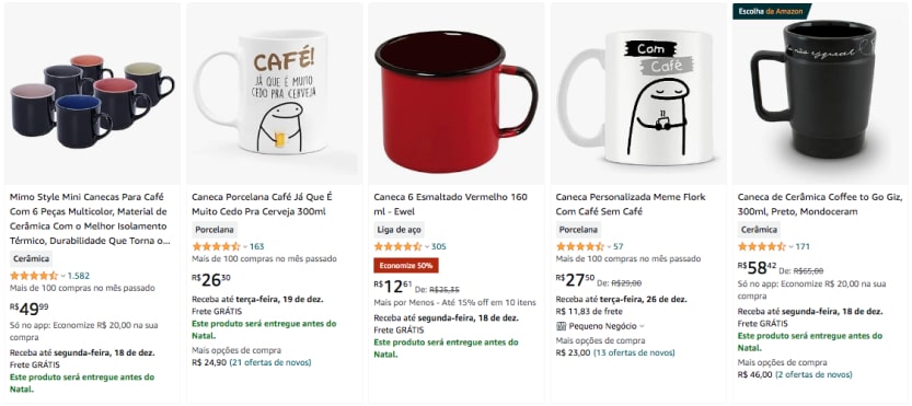 caneca de café
